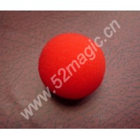 红色海绵球(4.5cm) 1.5" Sponge Ball Red