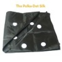 变色白圆点丝巾(45*45cm) The Polka Dot Silk