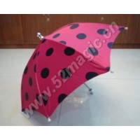 极品魔术伞(黑圆点红色)