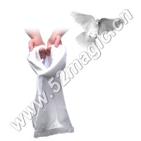 围巾变双鸽 围巾变鸽子 Tuxedo Dove Scarf/ Dove Pocket