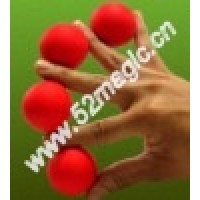 一球变四红色大号(软胶5厘米) Multiplying Balls (Red 50mm)