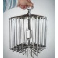 高品质自动弹开方形小鸟笼 Appearing Rectangle Bird Cage - 12.5 inch Steel, Medium