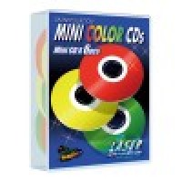 空手出CD--终极迷你彩色CDx彩色6片装(直径6cm) Manipulation Mini CDs (Original Shape, Colored)