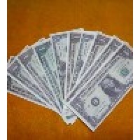 美元钞票火纸(每包/10张) Flash Bill, $1 Version (packet of 10)