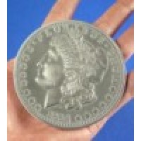 仿古版3英寸摩根币大币 Jumbo Morgan Dollar -3 inch