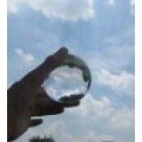 魔幻透明水晶球(7.6cm压克力制作)