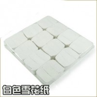 超薄日本白色雪花纸(12颗装) SnowStorms - White
