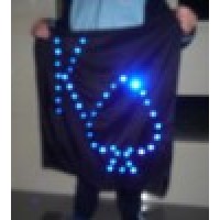 蓝光亮灯布(黑桃K) Blendo Bag With Blue Lights - Spade K