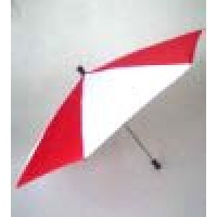 职业用中号魔术伞(红白) Professional Parasol (Red & White)