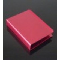 彩色单车牌夹(红色) Aluminum Card Clip - SUPER - Red