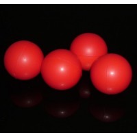 一球变四红色小号(软胶4.2厘米) Multiplying Billiard Balls Red (Soft Rubber)