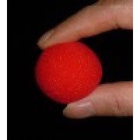 海绵球--直径3.5cm(红色.黄色.蓝色.绿色.橙色.粉红色.黑色可选) 1" Sponge Ball