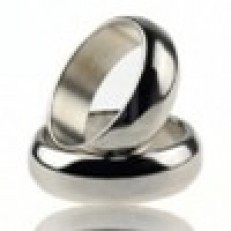银色圆角磁戒中号(19mm) Wizard PK Ring G2 - Silver