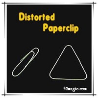 意念弯曲回形针变三角形--Distorted Paperclip