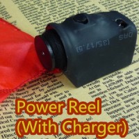 高品质飞绸器(防卷线设计+丝巾)充电版本 Power Reel (With Charger)