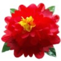 超逼真极品闪现牡丹花特大号(红色80厘米) Peony Production (Red) -80cm