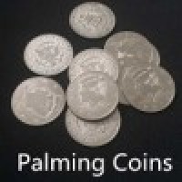 超薄掌中硬币(美金版本,10个装/套) Palming Coins (Half Dollar Version,10 Pieces)