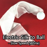 电动版丝巾变球(慢速,白色) Electric Silk to Ball - Slow Speed (White)