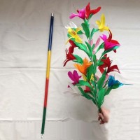 四色彩虹魔棒变大花束(彩花) 四色缩棒变花 Rainbow Cane to Flower - 21 Flowers