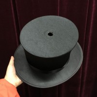 黑色弹簧礼帽(有洞开孔版礼帽)