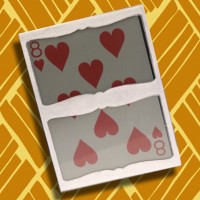 光学预言红心8 (Sealed Card in Frame)