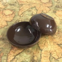 双碗出水--空碗出水(褐色) Water from Above Bowls (Brown)