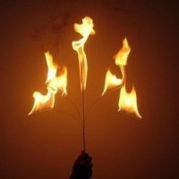 五叉火把头配件(不包括弹棒) Flaming Torch - Fire to Five (for Flaming Torch to Cane)