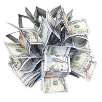 新版高弹力钞票花球(美元与日元版本可选) Spring Bills (US Dollar/Japanese Yen, Large)