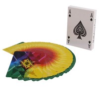 超薄钻石四色牌(不用上牌粉就可开扇) Fanning and Manipulation Cards (Four-Color, Playing Cards)