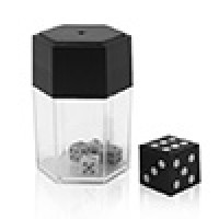 超级爆炸骰(黑白) Explosion Dice Bomb - Large - Black Spot Dice