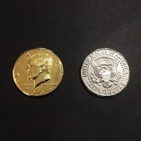 半美元金银双面币 Half Dollar (Half Gold, Half Silver)