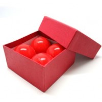 专业版橡胶制一球变四(红色中号) Multiplying Balls - Red (Medium)