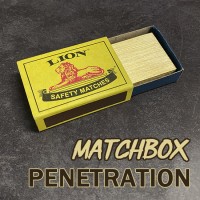 针穿火柴盒--针穿铜块(Matchbox Penetration)