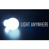 Light Anywhere 新遥控白光灯泡(塑壳+磁开关)