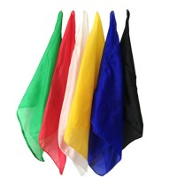 魔术师专用绸巾(黄色,尺寸:60*60厘米) Magic Silks (60cm * 60cm, Yellow)