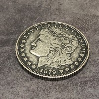 摩根币 Morgan Dollar (Zinc Alloy, 3.8cm)