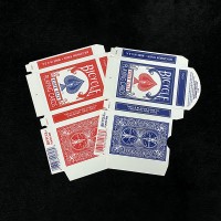 简装版单车空牌盒(红/蓝) Empty Bicycle Card Box