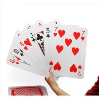 巨型扑克牌 耍大牌(A4大扑克) Jumbo Playing Cards(28.5cm x 21cm)/ Deck
