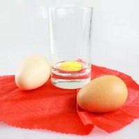 新款丝巾变蛋 丝巾变鸡蛋 Silk to egg (with yolk)