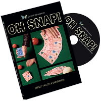 OH SNAP! Red (DVD and Gimmick) by Jibrizy Taylor and SansMinds