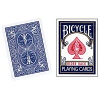 单车白面蓝背牌 Blank Face Bicycle Cards (Blue)
