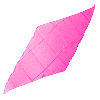 魔术师专用绸巾(粉红,尺寸:45*45厘米) Silk (Pink)