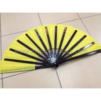 职业魔术扇--竹扇 最高质量 黄色 Professional Magic Fan--Bamboo Fan Highest Quality Yellow